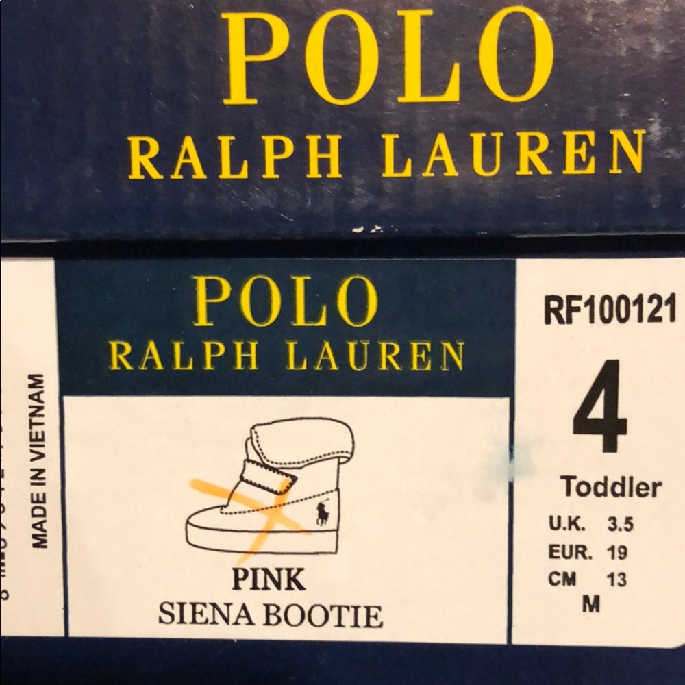 Polo Ralph Lauren Toddler Girls Siena Booties - Picture 16 of 16